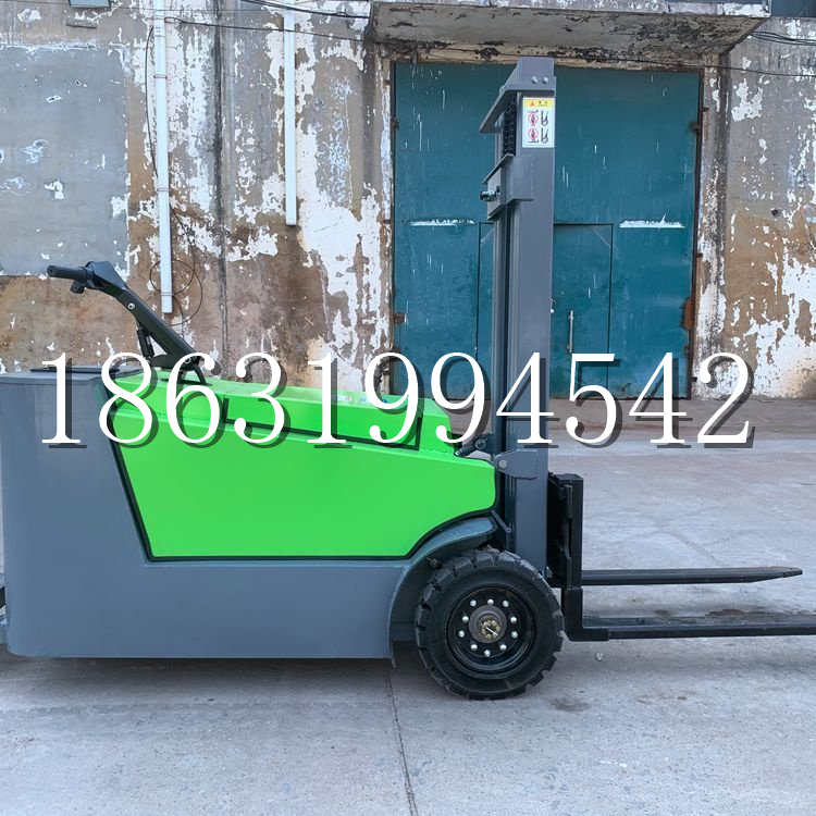 台东县小型电动叉车1吨2吨步行站驾式电瓶堆高充电装卸车液压升降车铲车